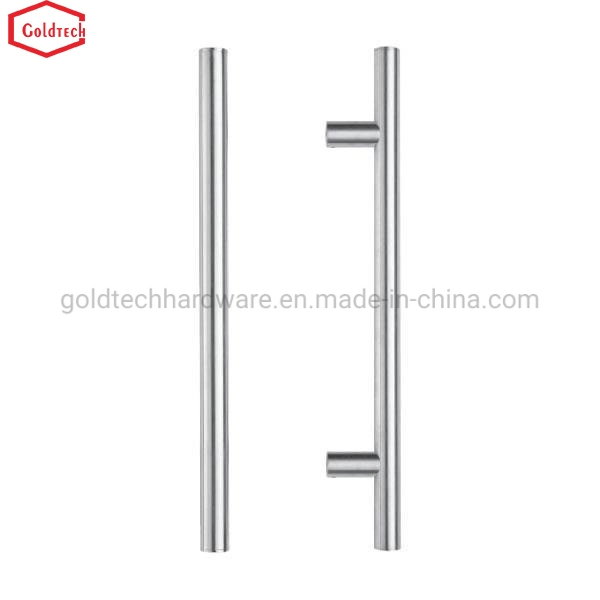 H Shape Straight Corner Stainless Steel Pull Handle Wooden Door Glass Door Handle