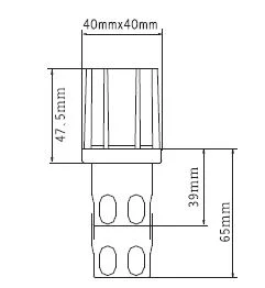 Z-TJ37-NP Kitchen Equipment Furniture Hardware Food Service Equipment Leg