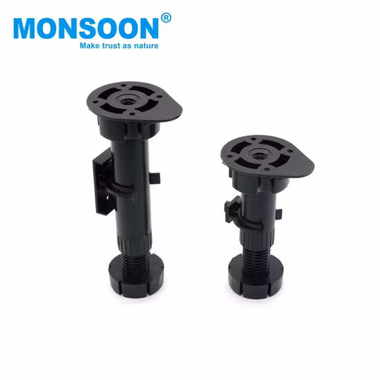 Регулируемые ножки кухонного шкафа Zamak